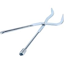 Remschoenveertang – Trommelrem Veer Verwijderingsgereedschap – Universele Remveertang Voor Auto En Lichte Bedrijfswagen – 31 Cm, Zilver, Compact En Licht