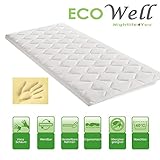 Viscoschaum Topper zeichnen sich durch Ihre einzigartige Anschmiegsamkeit aus. Der Schaum passt sich ideal an ihren Körper an und unterstützt diesen in jeder Liegeposition. Visco Schaum Topper sind die richtige Wahl für Menschen mit Gelenk und Rückenproblemen. Da diese durch den Memory Schaum optimal unterstützt und entlastet werden. Schlafen wie auf Wolke 7