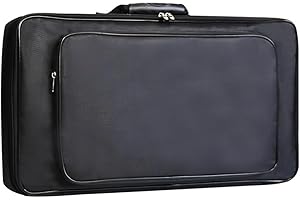 RANRAO Borsa per pedaliera per chitarra, portatile, per effetti a pedaliera, custodia per il trasporto, multi-effetti, di grandi dimensioni, per chitarra