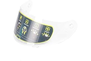 Woljay Off Road Motorcycle Full Face Helmet Visor Shield (Clear Visor)
