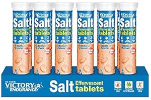 Victory Endurance Salt Effervescent Lot de 12 tubes de 15 tablettes