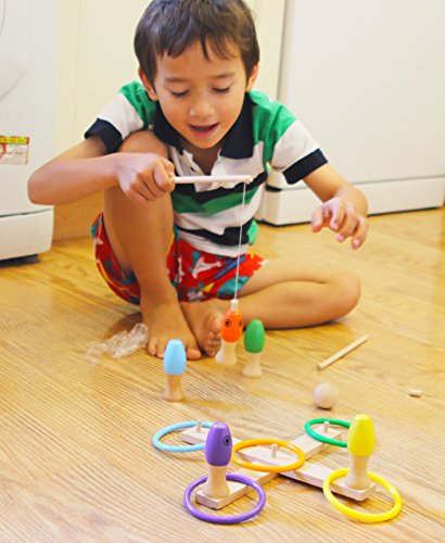Toys of Wood Oxford Wooden quoits game, Fishing Game and Skittles 3 in 1 Game reviews Toys of Wood Oxford Wooden quoits game, Fishing Game and Skittles 3 in 1 Game