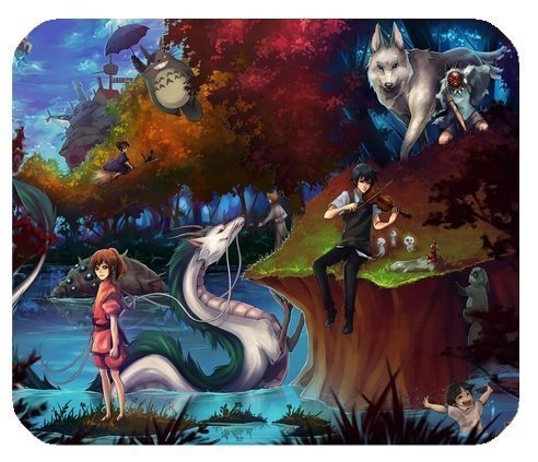 Preisvergleich Produktbild Classic TM Hayao Miyazaki Spirited Away Anime Mauspad Mauspad (03)