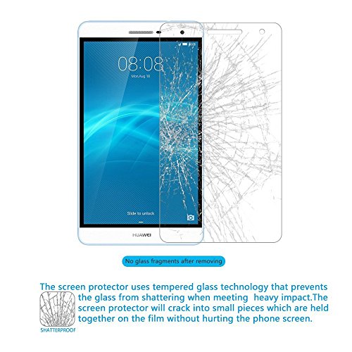 AIBULO® TPU Schutzhülle + 9H-Schirm-Schutz für Huawei MediaPad T2 7.0 Pro (für Huawei MediaPad T2 7.0 Pro) - 3