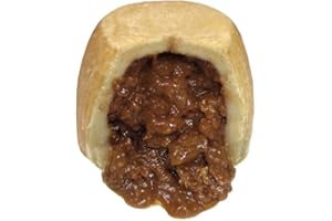 GREENHALGH’S CRAFT BAKERY LTD 4 X Steak puddings, Greenhalgh's craft bakery chip shop style steak puddings