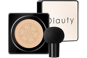 Anglicolor Mushroom Head Air Cushion CC Cream, Matte CC Cream, Moisturizing and Brightening Air Cushion Foundation, Even Toned Air Cushion CC Cream (102 Nature)