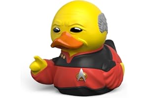 TUBBZ Mini Jean-Luc Picard kolekcjonerska winylowa gumowa figurka kaczki, oficjalny produkt Star Trek, seriale science fiction, filmy i gry wideo