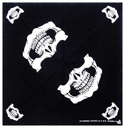 Preisvergleich Produktbild Biker Bandana Totenkopf Gebiss