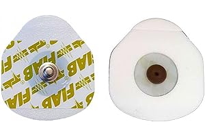 FIAB 2000 electrodos de espuma para electrodos ovalados de 36 x 40 mm F9089