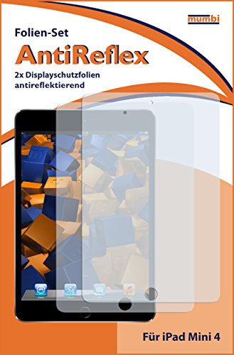 2 x mumbi Displayschutzfolie iPad mini 4 Schutzfolie AntiReflex matt - 2