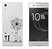 Produktbild yayago Schutzhülle für Sony Xperia XA1 Hülle Ornament Motiv Love Tattoo Transparent
