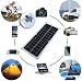 Produktbild Huashao 10W Einkristall Flexible Solar Power Board, hohe Effizienz und ultradünne Lüfter Einkristall tragbare Solarpanel, mobiles Fahrzeug und Schiff Notladetafel