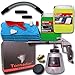 Produktbild Brestol Tornador Black Z-020S + Rotador Adaptor Z300 + gebrauchsfertiges UNIVERSALREINIGUNGSSET 2X 5 Liter Reiniger + 10x Mikrofasertuch Universaltuch Textilreiniger Kunststoffreiniger Lederreiniger