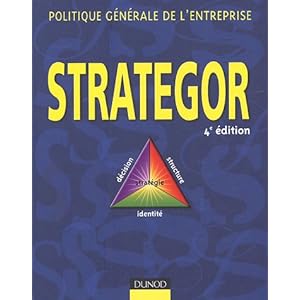 Strategor : Politique générale de l'entreprise