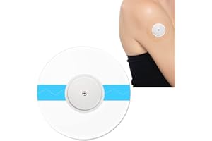GTAGKOMMEN 20 unidades parches sensor freestyle libre 2 Freestyle Libre tiritas, respetuoso con la piel, para Freestyle Libre 2 & 3, resistentes al agua, autoadhesivas y transparentes