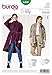 Produktbild Burda Damen Plus Größe Schnittmuster 6490 fließenden Fall Jacken