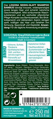 Logona1003shacre Hair Care And Beauty Cream Shampoo With Bamboo 250 |  Desertcart Gambia