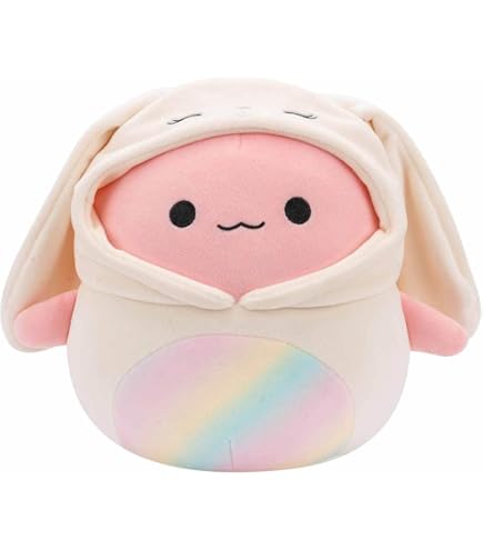 Squishmallows Original Borsa Spotted Highland Cow - Peluche Oficial De