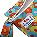 Waterproof Reusable Baby Cloth Diaper Bag Double Zipper Colorful Circles Pattern