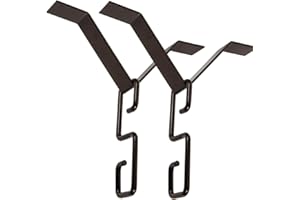 Angoily Crochet en V pour Chaîne De Pluie Lot De 2 Adaptateurs pour Gouttières Standard - Résistant À La Rouille pour Installation Facile Et Réduction des Éclaboussures