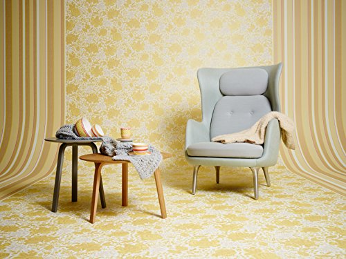 Oilily Home Tapete Oilily Atelier, florale Mustertapete, beige, gelb, weiß, 302751 - 3