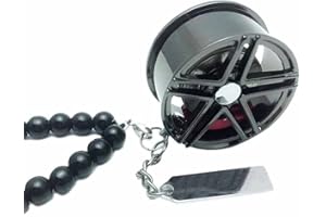 iSpchen Autospiegel Anhänger Auto Rückspiegel Radnabe Legierung Hängende Anhänger Auto Interieur Armaturenbrett Ornamente Auto Rückspiegel Dekoration Innenraum Zubehör