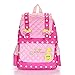 Produktbild FIXD [49] Kind-Prinzessin-Art-Schultasche-Gezeiten-koreanischer Karikatur-Nette Gesichtsemoticon-Schultasche-Kursteilnehmer-Beutel-Multi Reißverschluss-Taschen-Kleiner Schulter-Rucksack - Style4