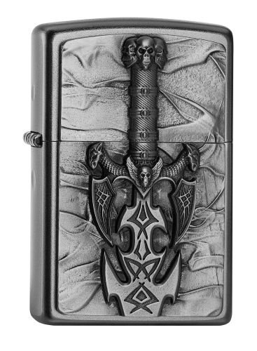 Zippo 2.005.049 Feuerzeug Dark Side Sword Collection Spring 2016, satin finish