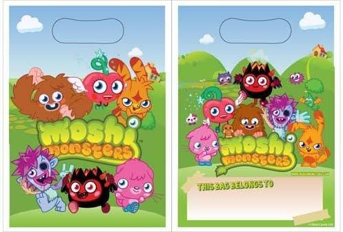 Moshi Monster Party Bags 8pk