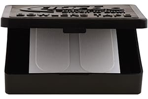 FVLFIL Turbo Bowling Grips Bowler's Tape 40Piece with Case- 1" White