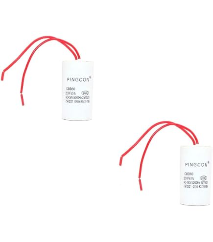 CBB60 60 MFD 60UF 450VAC 450V Motor START Running Capacitor (Wire