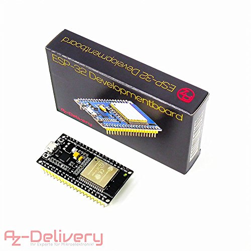AZDelivery M  dulo ESP32 NodeMCU ESP-WROOM-32 Tablero de Desarrollo Wifi con CP2102  modelo sucesor de la ESP8266 