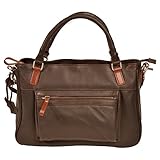 Diese Tasche ist ein Muss für alle Frauen, die es sportlich und dennoch elegant mögen. Das Modell bietet mit einem großzügigem Hauptfach, einer Vordertasche und einem RV-Fach auf der Rückseite viel Staumöglichkeiten und ist ein absolut lässiger Begleiter im Alltag. Mit dieser Tasche sind Sie bestens ausgerüstet für Shopping-Touren, Büro und Freizeit!