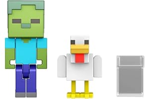 Mattel Minecraft HDV09 Figurki o wysokości ok 8 cm