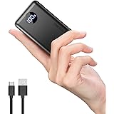 Coolreall Mini Power Bank 20000mAh, 22.5W PD & QC4.0 Ricarica Rapida con Display LED Caricatore Portatile, Tri-Uscite Powerba