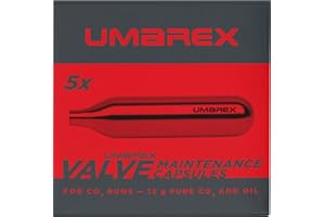 Umarex Capsules d'entretien de valve pour pistolet à air comprimé CO₂ 0,5 g