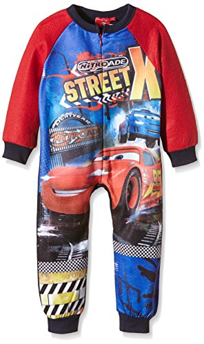 Disney Boy's Cars Long Sleeve Onesie, Red (Amarante), 18-24 Months (Manufacturer Size:2 Years)