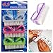 3 Pcs Nail Cleaning Hand Scrubby Manicure Finger Clean Plastic Dusting Brushes
