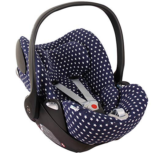 Preisvergleich Produktbild Bezug Cybex Cloud Q Blau Sterne