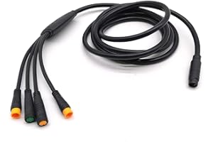 windmeile | Faisceau de câbles 1T4, Waterproof, Distributeur de câbles, 145cm, Wiring Harness, E-Bike, Pedelec