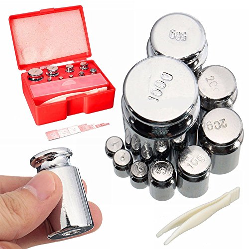 Runfa 9Pcs 211.1g 10mg-100g M2 Eichgewicht Tariergewicht Prüfgewicht Kalibriergewicht - 4