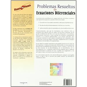 Problemas resueltos de ecuaciones diferenciales