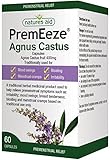 Natures Aid PremEeze Agnus Castus 400mg 60 Caps