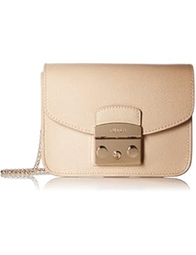 Furla Damen Metropolis Mini Crossbody Schultertaschen, 17x14x7 cm
