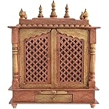 Jodhpur Handicrafts Wood Home Temple , Brown