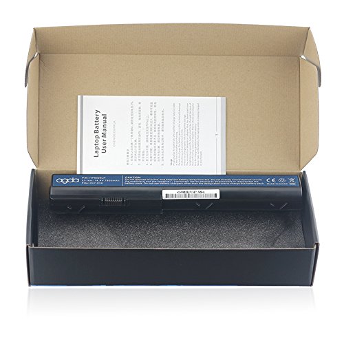 AGDA®Li-ion 12-Zellen 14.4V 7800mAh Neu Externer Notebook Laptop Batterie Akku Kapazität für HP Pavilion DV7 DV8 HSTNN-DB75 HSTNN-IB75 HSTNN-IB74 OB75 480385-001 - 5