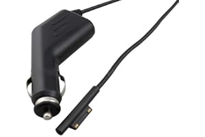 CARGADOR ESP Cargador Coche Mechero 12V 2.58A Compatible con Reemplazo para Tablet Microsoft Surface Pro4 Pro 4 Recambio Replacement