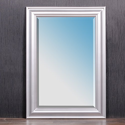Design Wandspiegel ONDA silber 70x50cm - 3