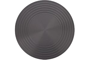 GLOBALHUT Placa adaptadora de inducción de doble cara, placa difusora de calor, placa de conducción de calor antideslizante, para utensilios de cocina de vidrio (28 cm)