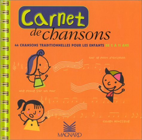 couverture de : Carnet de chansons